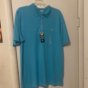 Callaway Men’s Polo Shirt - Teal Blue